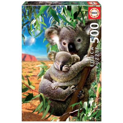 Chesterman: Koala familien, 500 brikker