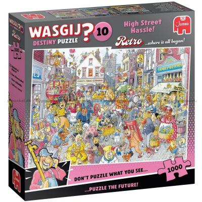 Destiny 10: Retro - Bøvl i gågaden, 1000 brikker