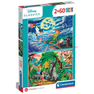 Disney: Peter Pan - Junglebogen, 2x60 brikker