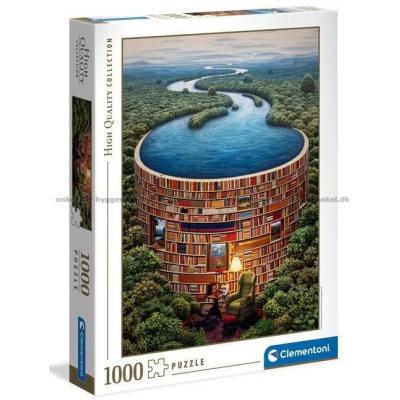 Yerka: Det naturskønne bibliotek, 1000 brikker