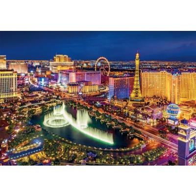 Billede af Las Vegas ved nattetide, 6000 brikker