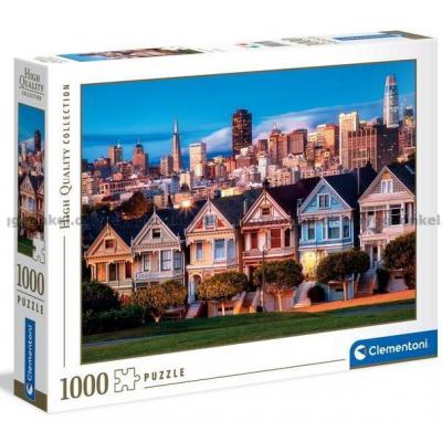 Painted Ladies, San Francisco, 1000 brikker