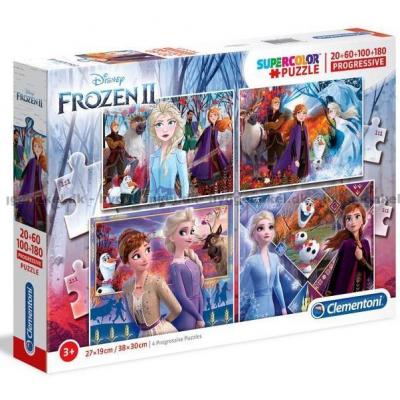 Disney: Frost 2 - Venner, 4 i 1, 20 brikker