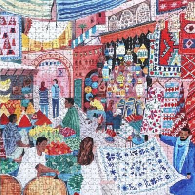 Billede af Marokko: Marrakesh, 1000 brikker