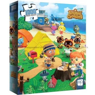 Animal Crossing: New Horizons - Hygger sig, 1000 brikker