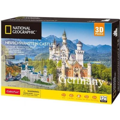 3D: Neuschwanstein, 121 brikker