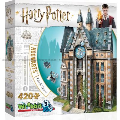 3D: Harry Potter Hogwarts - Klokketårnet, 420 brikker