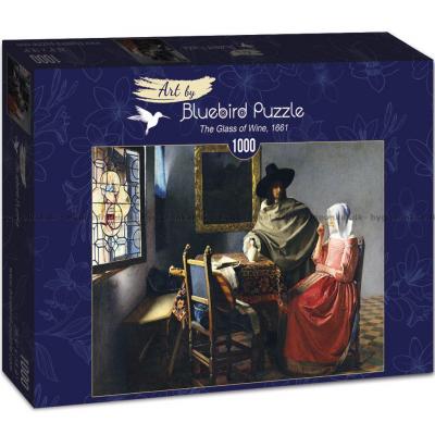 Vermeer: The Glass of Wine, 1000 brikker