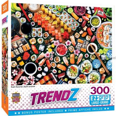 Sushi, 300 brikker