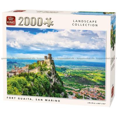 San Marino: Guaita fæstningen, 2000 brikker