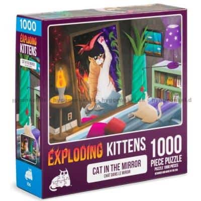 Exploding Kittens: Katten i spejlet, 1000 brikker