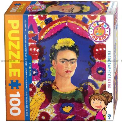 Frida Kahlo: Selvportræt, 100 brikker