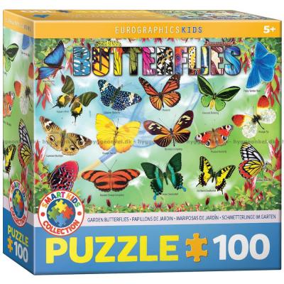 Sommerfugle, 100 brikker