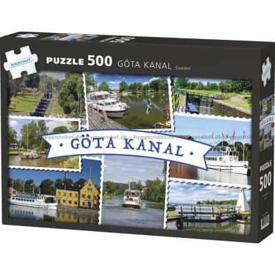 Sverige: Göta kanal, 500 brikker