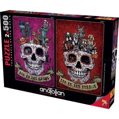 Halloween, 2x500 brikker