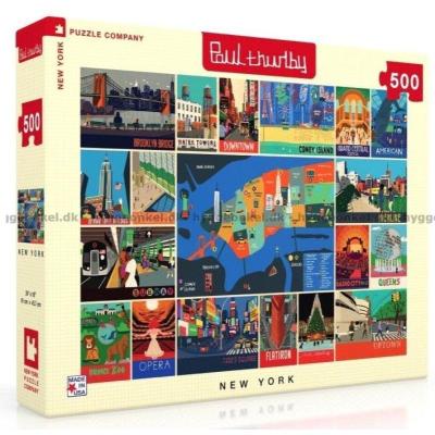 Thurlby: New York, 500 brikker