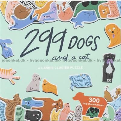 299 hunde og 1 kat, 300 brikker