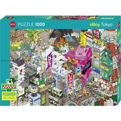 eBoy: Pixorama - Tokyo, 1000 brikker