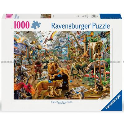 Bliver levende: Kaos på museet, 1000 brikker