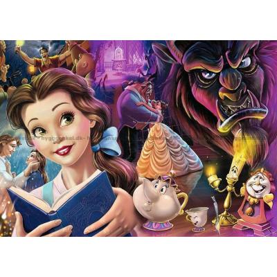Billede af Disney prinsesser: Heltinder - Belle, 1000 brikker