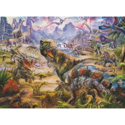 Billede af Dinosaurernes verden, 300 brikker