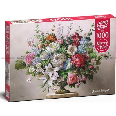 Imponerende blomsterbuket, 1000 brikker