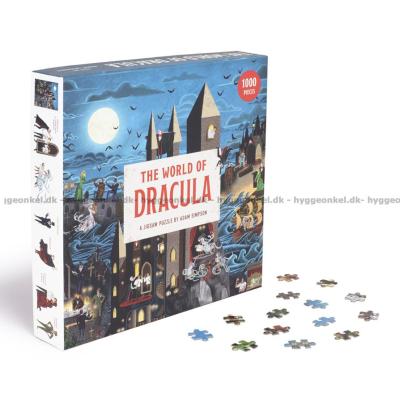 Billede af Draculas verden, 1000 brikker
