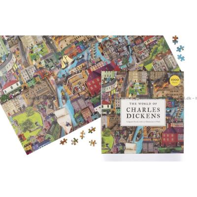 Billede af Charles Dickens verden, 1000 brikker