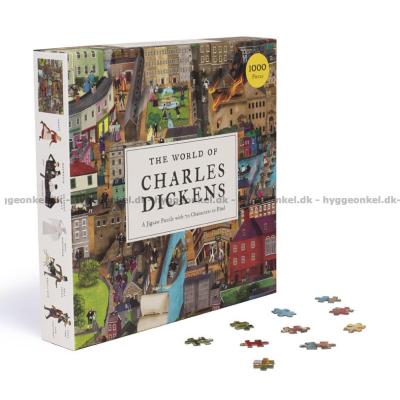 Billede af Charles Dickens verden, 1000 brikker