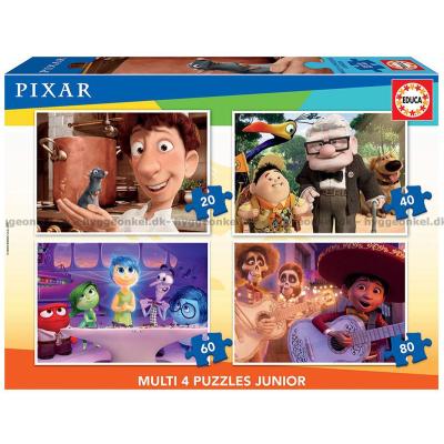 Disney Pixar, 4 i 1, 20 brikker