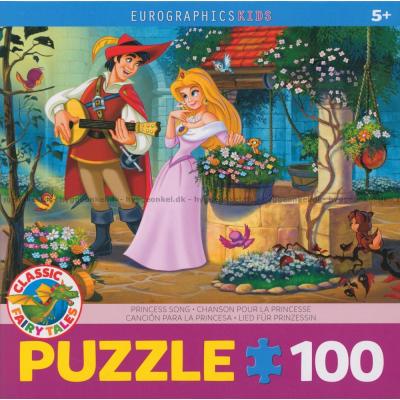 En sang for prinsessen, 100 brikker