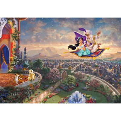 Billede af Disney: Kinkade - Aladdin, 1000 brikker