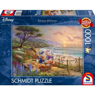 Disney: Kinkade - Anders og Andersine, 1000 brikker