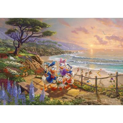 Billede af Disney: Kinkade - Anders og Andersine, 1000 brikker