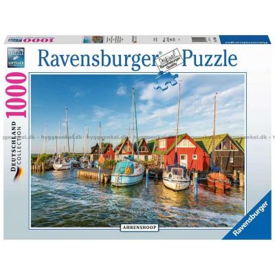 Tyskland: Ahrensshoop havn, 1000 brikker