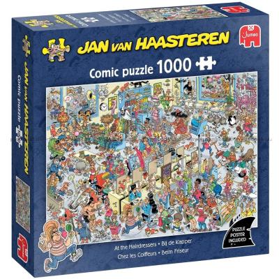 Hos frisøren, 1000 brikker