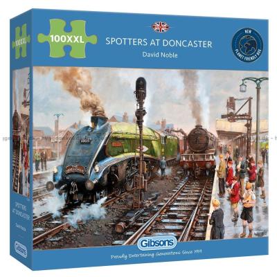 Noble: Togene på Doncaster Station, 100 brikker