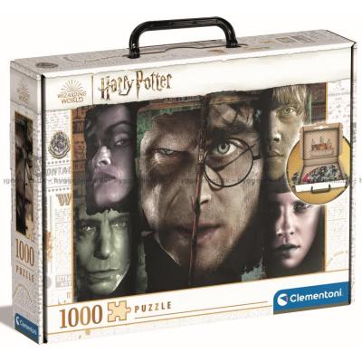 Harry Potter: Ansigter - Collage, 1000 brikker