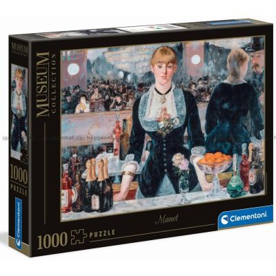 Manet: En bar i Folies-Bergére - Kunst, 1000 brikker