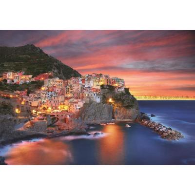 Italien: Cinque Terre, Manarola, 1000 brikker