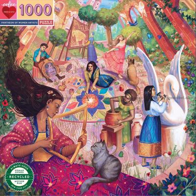 Kreative kvinder i Pantheon, 1000 brikker