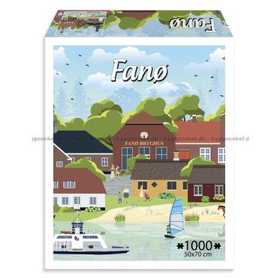 Danske byer: Fanø, 1000 brikker