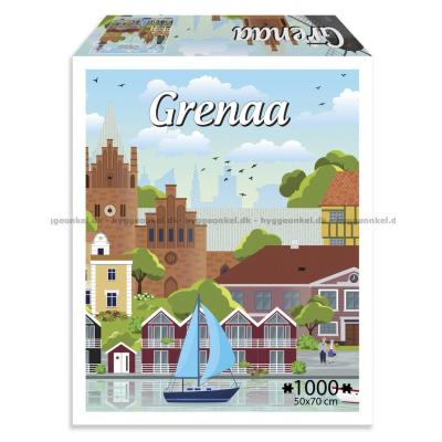 Danske byer: Grenaa, 1000 brikker