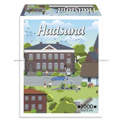 Danske byer: Hadsund, 1000 brikker