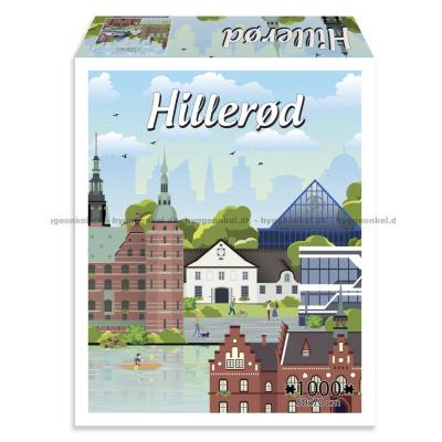 Danske byer: Hillerød, 1000 brikker