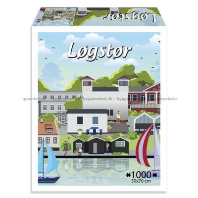 Danske byer: Løgstør, 1000 brikker