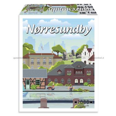 Danske byer: Nørresundby, 1000 brikker