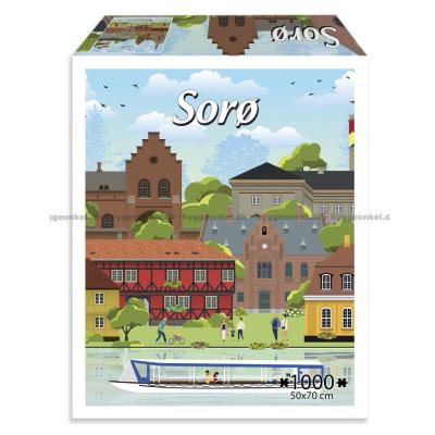 Danske byer: Sorø, 1000 brikker