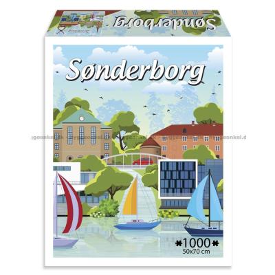 Danske byer: Sønderborg, 1000 brikker