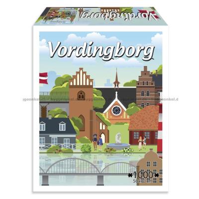 Danske byer: Vordingborg, 1000 brikker